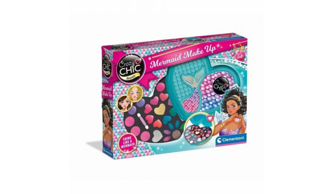 Laste meigikomplekt Clementoni Crazy Chic Beauty Mermaid Make up