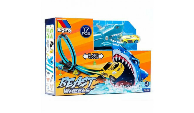 Racetrack Moltó 107 cm Shark 17 Pieces