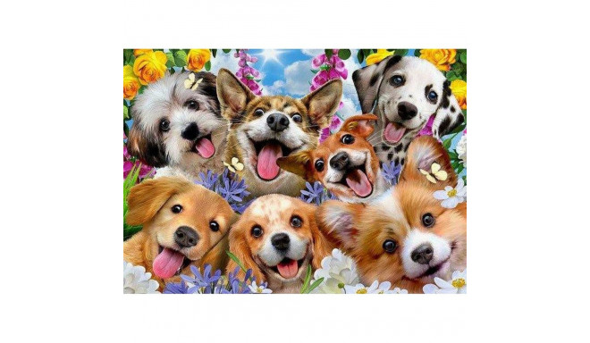 Puzzle Educa Doggy selfie 1000 Pieces