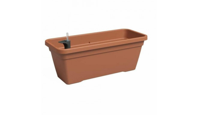 Plant pot Artevasi 77,9 x 24 x 22 cm Terracotta Plastic Rectangular