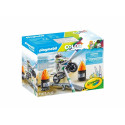 Mänguasjade komplekt Playmobil Color Mootorratas 18 Tükid, osad