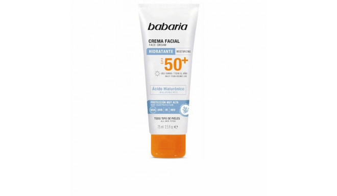 Iedeguma pastiprinātājs Babaria SOLAR SPF 50+ 75 ml