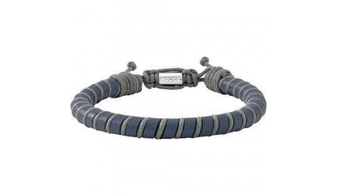 Men's Bracelet Police PJ26486BLN.02 Leather 19 cm