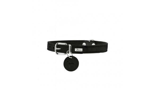 Dog collar Hunter Aalborg Black XS 24-29 cm