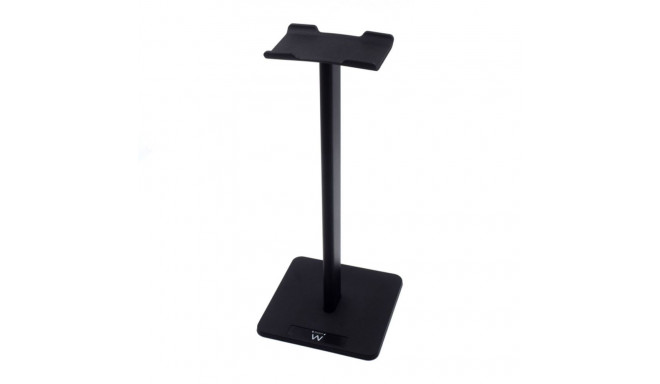 Headphone stand Ewent Black Golden PVC