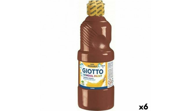 Tempera Giotto   Brown 500 ml (6 Units)