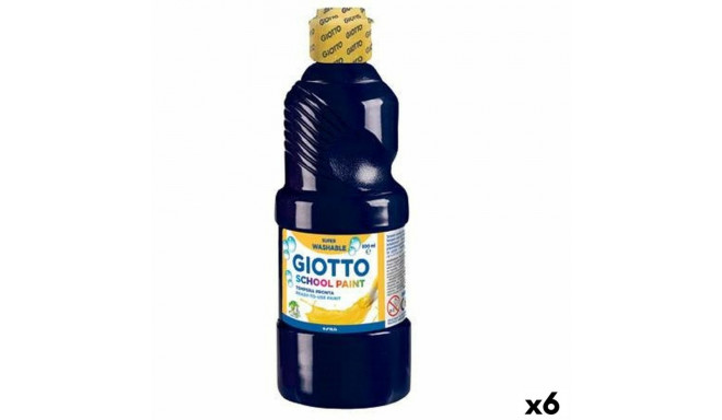 Tempera Giotto   Must 500 ml (6 Ühikut)