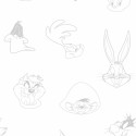 Подогнанный лист Looney Tunes 180 x 200 cm