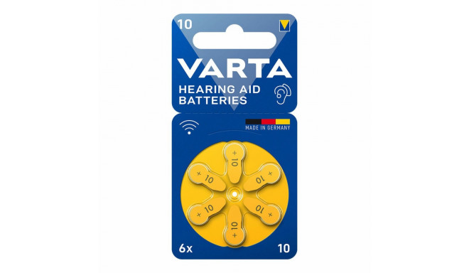 Kuuldeaparaadi aku Varta Hearing Aid 10 PR70 6 Ühikut