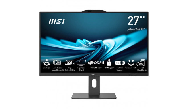 Kõik ühes MSI AP272P-483ES 27" Intel Core i5-14400 8 GB RAM 512 GB SSD Must