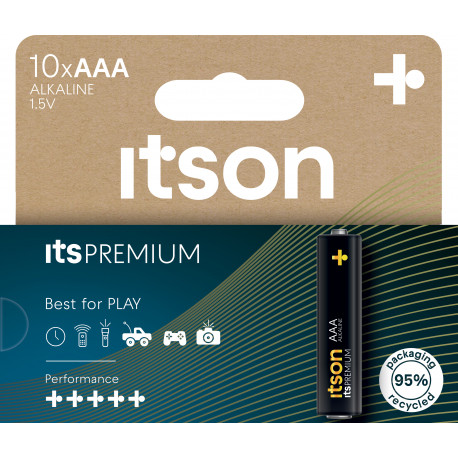 itson itsPREMIUM patarei Alkaline LR03IPR/10HH