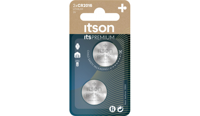 itson itsPREMIUM battery CR2016IT/2BP