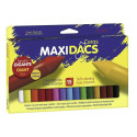 Krāsainie krītiņi Alpino Maxidacs Daudzkrāsains (24 gb.)