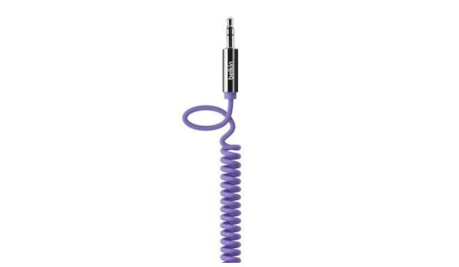 MIXIT Coiled Cable AUX 1.8m Violet