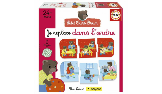 Hariv mäng kolm ühes Educa Je replace dans l´ordre (FR)