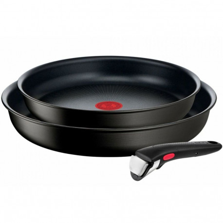 Set of Frying Pans Tefal INGENIO UNLIMITED Black
