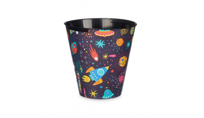 Rubbish bin Multicolour Plastic Spaceship 10 L