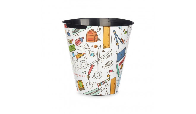 Rubbish bin Multicolour Plastic School 10 L