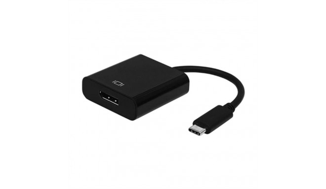 USB-C to DisplayPort Adapter Aisens A109-0394 Black 80 cm (1 Unit)