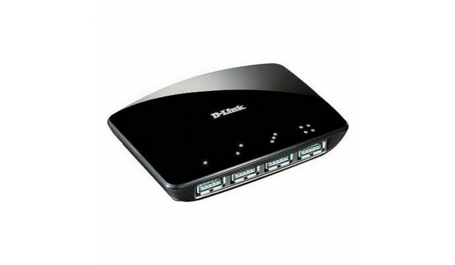USB-jaotur D-Link DUB-1340/E Must