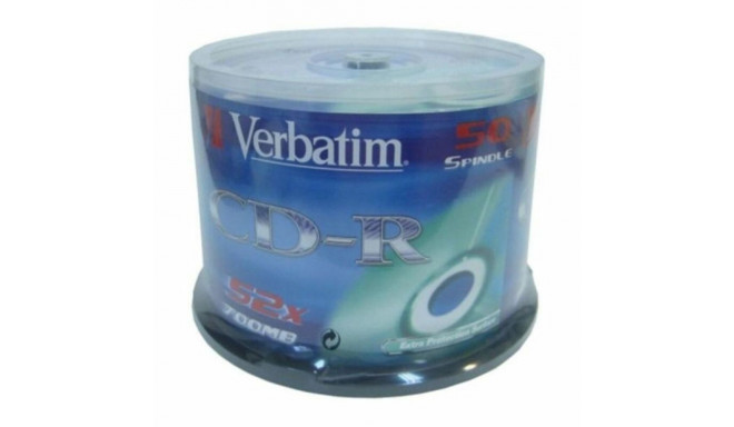 CD-R Verbatim 43351 52x 700 MB (50 Units)