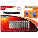 Panasonic Pro Power battery LR03PPG/10B (6+4pcs)