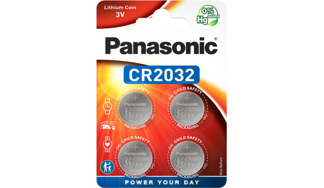 Panasonic battery CR2032/4B
