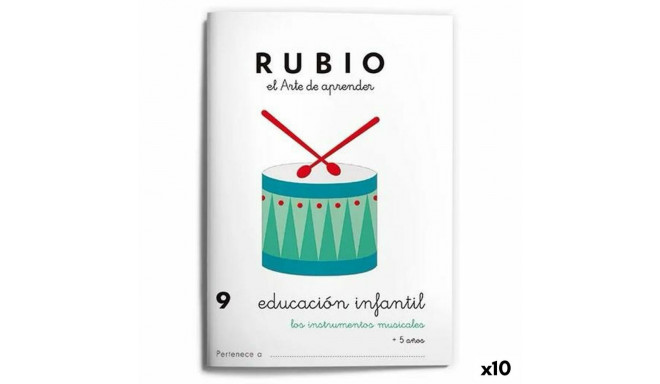 Early Childhood Education Notebook Rubio Nº9 A5 Spāņu (10 gb.)