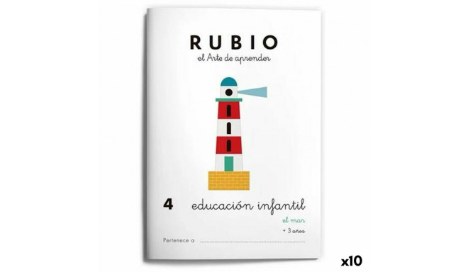 Early Childhood Education Notebook Rubio Nº4 A5 испанский (10 штук)