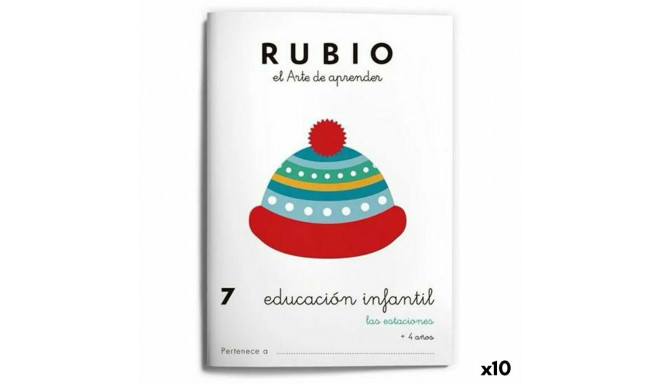 Early Childhood Education Notebook Rubio Nº7 A5 Spanish (10 Units)