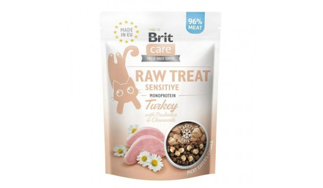 Snack for Cats Brit Care Raw Treat Sensitive Turkey 40 g