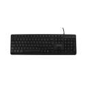 Klaviatuur V7 KU350ES Must Hispaaniakeelne Qwerty