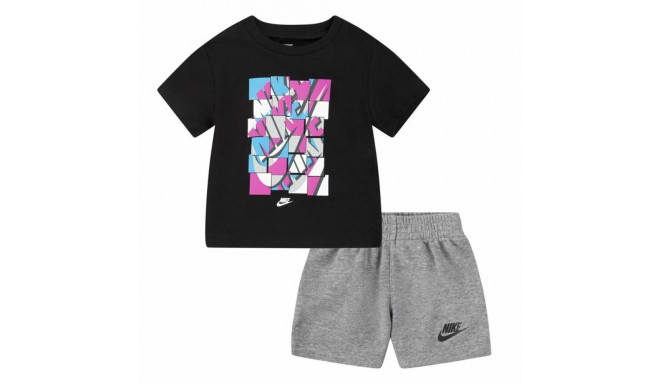 Children's Sports Outfit Nike Nsw Add Ft Black Grey 2 Pieces - 6 Years