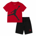 Children's Sports Outfit Nike Black Red Multicolour 2 Pieces - 18 Months