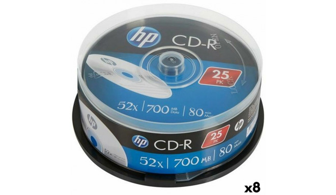 CD-R HP 700 MB 52x (8 gb.)