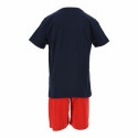 Children's Sports Outfit Converse Blue Red Multicolour 2 Pieces - 6-7 Years