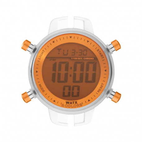 Unisex Kell Watx & Colors RWA1001  Oranž (Ø 43 mm)