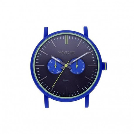 Unisex Kell Watx & Colors WXCA2743 Sinine (Ø 44 mm)