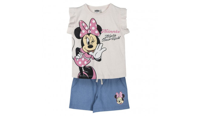 Drēbju komplekts Minnie Mouse Gaiši Rozā - 5 Gadi