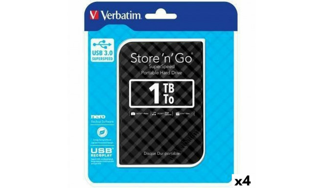 External Hard Drive Verbatim Store n Go 1 TB