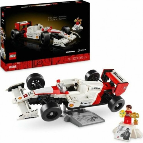 Konstruktsioon komplekt Lego 10330 Mclaren MP4/4 & Ayrton Senna