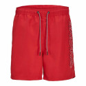 Child's Bathing Costume Jack & Jones Double Logo Ly Sn Mni  Red - 110-116 cm