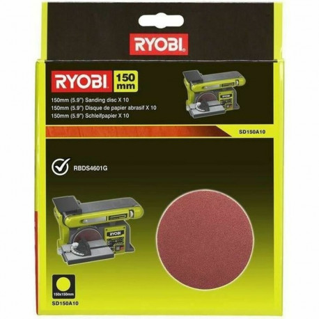 Abrasiivketas Ryobi Ø 150 mm 21 x 3 x 26 cm 150 mm 26 x 20 x 3 cm (10 Ühikut)