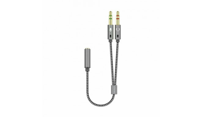 3.5 mm Mono või Stereo Pistiku Adapter Aisens A128-0417