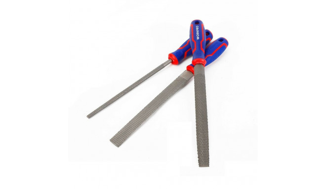 Raspide komplekt Workpro 20 cm 3 Tükid, osad