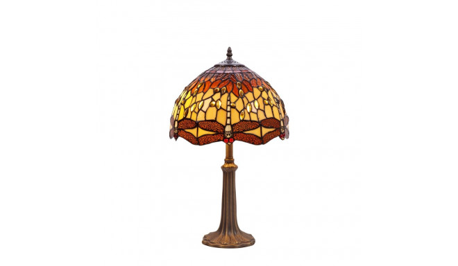 Desk lamp Viro Belle Amber Amber Zinc 60 W 30 x 50 x 30 cm