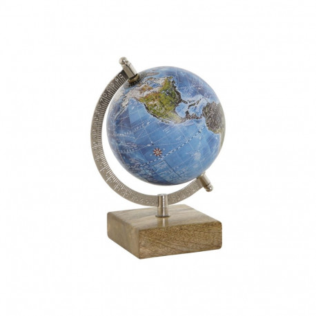 Gloobus Home ESPRIT Sinine Pruun PVC Mangopuit 14 x 12 x 20 cm