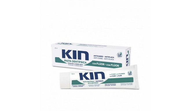 Fluoride toothpaste Kin Kin Pasta Dentífrica 50 ml