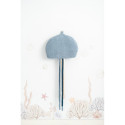 Fluffy toy Crochetts Blue White Octopus Jellyfish 40 x 95 x 8 cm 3 Pieces