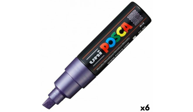 Marķieris POSCA PC-8K Violets (6 gb.)